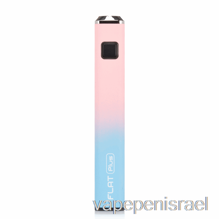 חד פעמי Vape Israel Yocan Flat Plus 900mah סוללה כחול ורוד